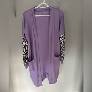 Scarlett Ellie Lavender Cardigan